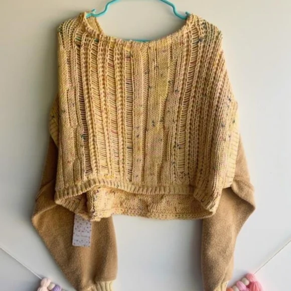 Free People Oversized Sweater Small/medium - Picture 4 of 10